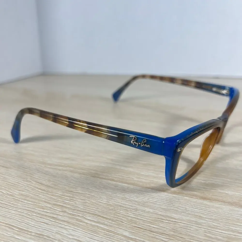 Ray-Ban RB5255 5488 Eyeglasses 51-16-135 Blue Fade Full Rim Frame Only 51-16-135